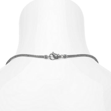 David Beck Bali "Tulang Naga" 2.5mm Silver Chain (16" - 30")