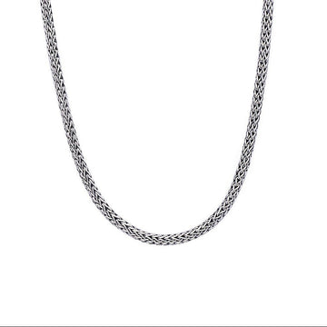 David Beck Bali "Tulang Naga" 4mm Silver Chain (18"-22")