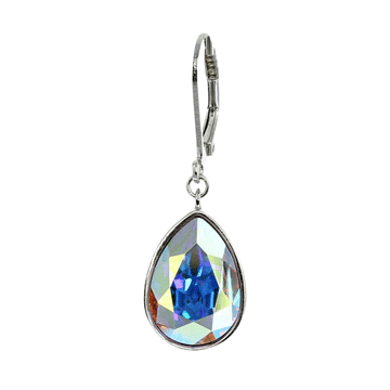 Aurora Borealis Teardrop Swarovski Crystal Earring