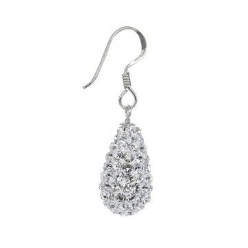 Swarovski Crystal 3D Teardrop Earrings