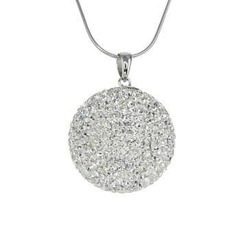 Large Preciosa Crystal Ball Pendant