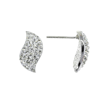 Preciosa Crystal Petal Earrings