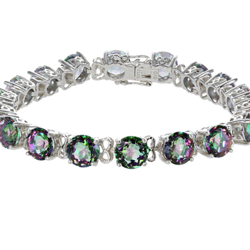 Mystic Quartz Silver Bracelet GM8