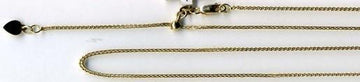 14kt Gold 4 Sided Wheat Chain
