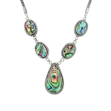 Abalone Drop Necklace