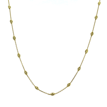 Private Collection Moon Cut Bead Necklace in 24k Gold Vermeil (16", 30")