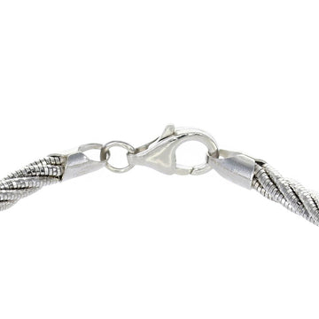 Private Collection Rope Bracelet in Rhodium Vermeil