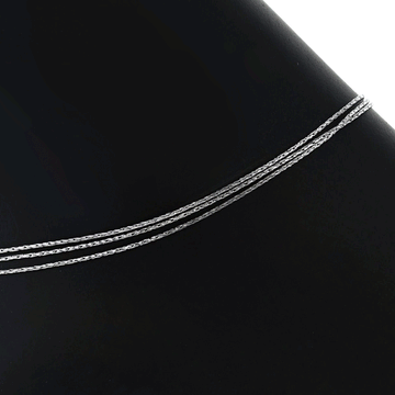 Sterling Silver Three Strand Anklet